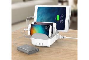 MACLOCKS USB Charging Dock Station 10 Ports - Charging Hub EU Plugs