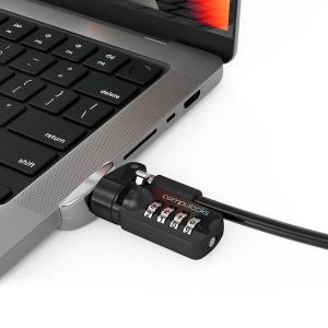 MACLOCKS Ledge adapter for 2021 M1 MacBook Pro 14in + Combination Cable Lock