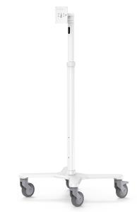 MACLOCKS Premium Medical Rolling Cart - White