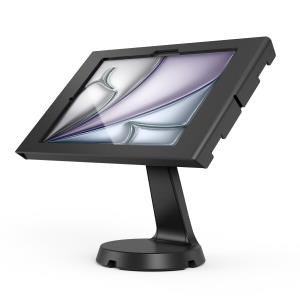MACLOCKS Bundle / VESA Mast Counter Stand + Apex Secured Enclosure Wall Mount for iPad Air M2 & M3 11in - Black