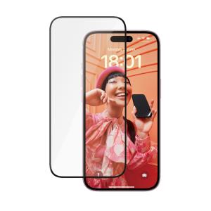 PANZERGLASS Ceramic Screen Protector Ultra-Wide Fit - Clear - for iPhone 15
