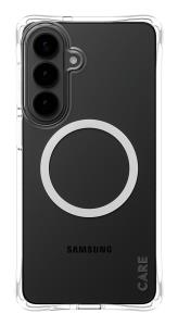 PANZERGLASS CARE by PanzerGlass Samba Case Transparent w. White Qi Samsung Galaxy S 2026 Edge