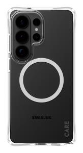 PANZERGLASS CARE by PanzerGlass Samba Case Transparent w. White Qi Samsung Galaxy S 2026 Ultra