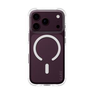 PANZERGLASS CARE Fashionable Case Samba Transparent w. White MagSafe iPhone 18 Pro