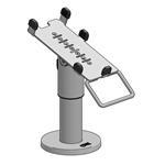 ERGONOMIC SOLUTION Multigrip Plate Black For Verifone P200 / P400 Withought Handle