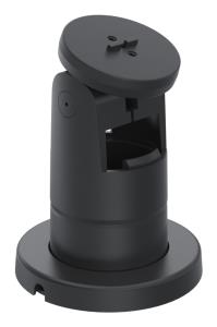 ERGONOMIC SOLUTION Space Stack Pole Black