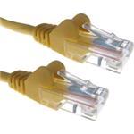 DP BUILDING SYSTEMS LTD 5m Yellow Rj45 Utp CAT6 Stranded Flush Moulded