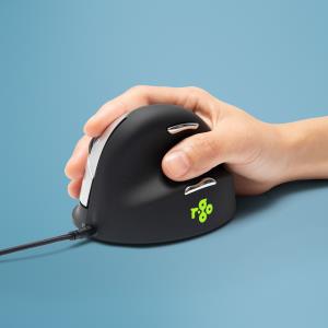 R-GO TOOLS He Ergonomic Mouse L Right Wired