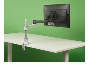 R-GO TOOLS Zepher 4 Monitor Arm Silver