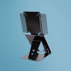 R-GO TOOLS Riser Duo Tablet And Laptop Adjustable Stand Black