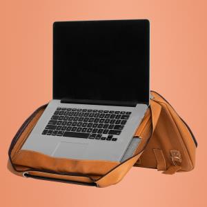 R-GO TOOLS Viva Laptop Bag 15.6in Brown - Leather