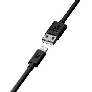 JUICE Lightning Cable - 3m - Round - Black Eco