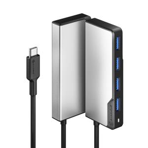 ALOGIC Interface Hub UCFUUA-SGR USB 3.2 Gen 1 (3.1 Gen 1) Type-C 5000 Mbit/s Black,Silver