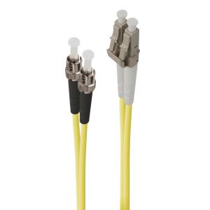 ALOGIC Fiber Optic Cable LC-ST Single Duplex LSZH 5m