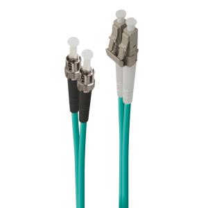 ALOGIC Fiber Optic Cable LC-ST 40G/100G MMD LSZH 1m