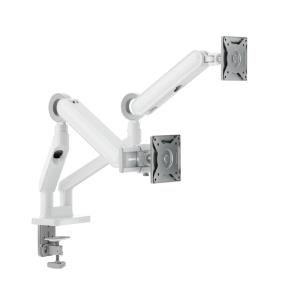 ALOGIC Monitor Mount - Desk - 1 Monitor - Tilt/Swivel/Rotate - 17 to 35in - White