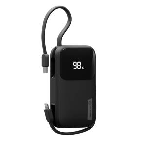 ALOGIC Power Bank TANDEM 10KMAH 20W With USB-C  Lighting Wrap  - Black