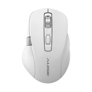 ALOGIC Apex Wireless USB-C Rechargeable 7 Keys Programmable Mouse - White