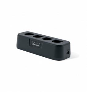NEWLAND 4 Slot Battery Charger For Hr23 And Hr33 Series Batteries - Include Multiplug Adapter
