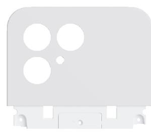 FAIRPHONE 6 Upper Back Cover Cloud White